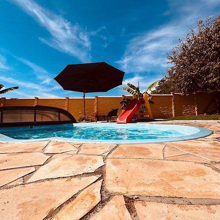Pool, Sauna Und Blick Ins Gruene Wittenberg Exterior foto