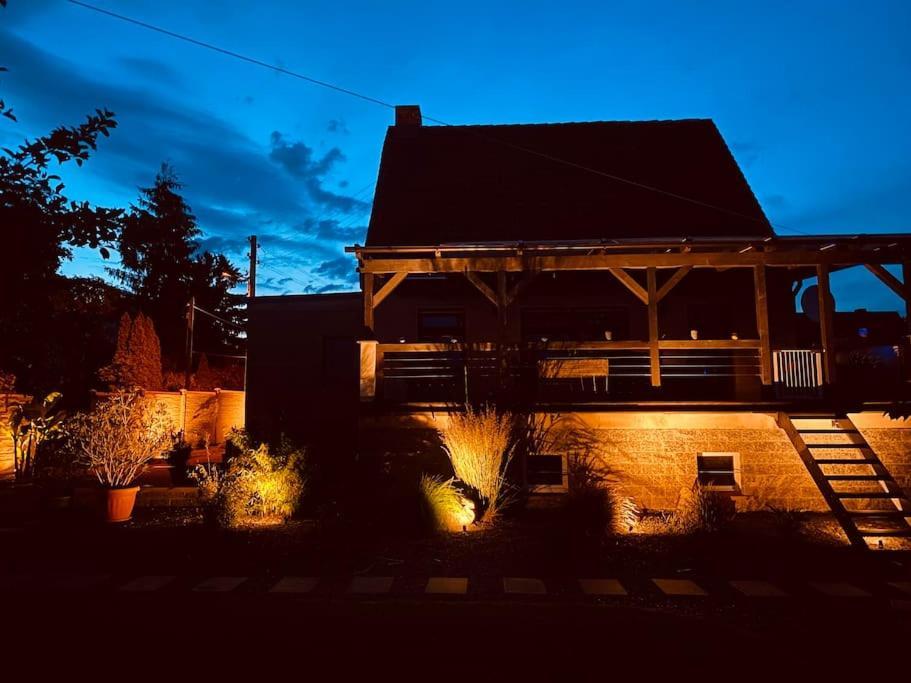Pool, Sauna Und Blick Ins Gruene Wittenberg Exterior foto