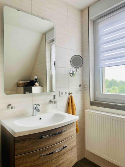 Pool, Sauna Und Blick Ins Gruene Wittenberg Exterior foto