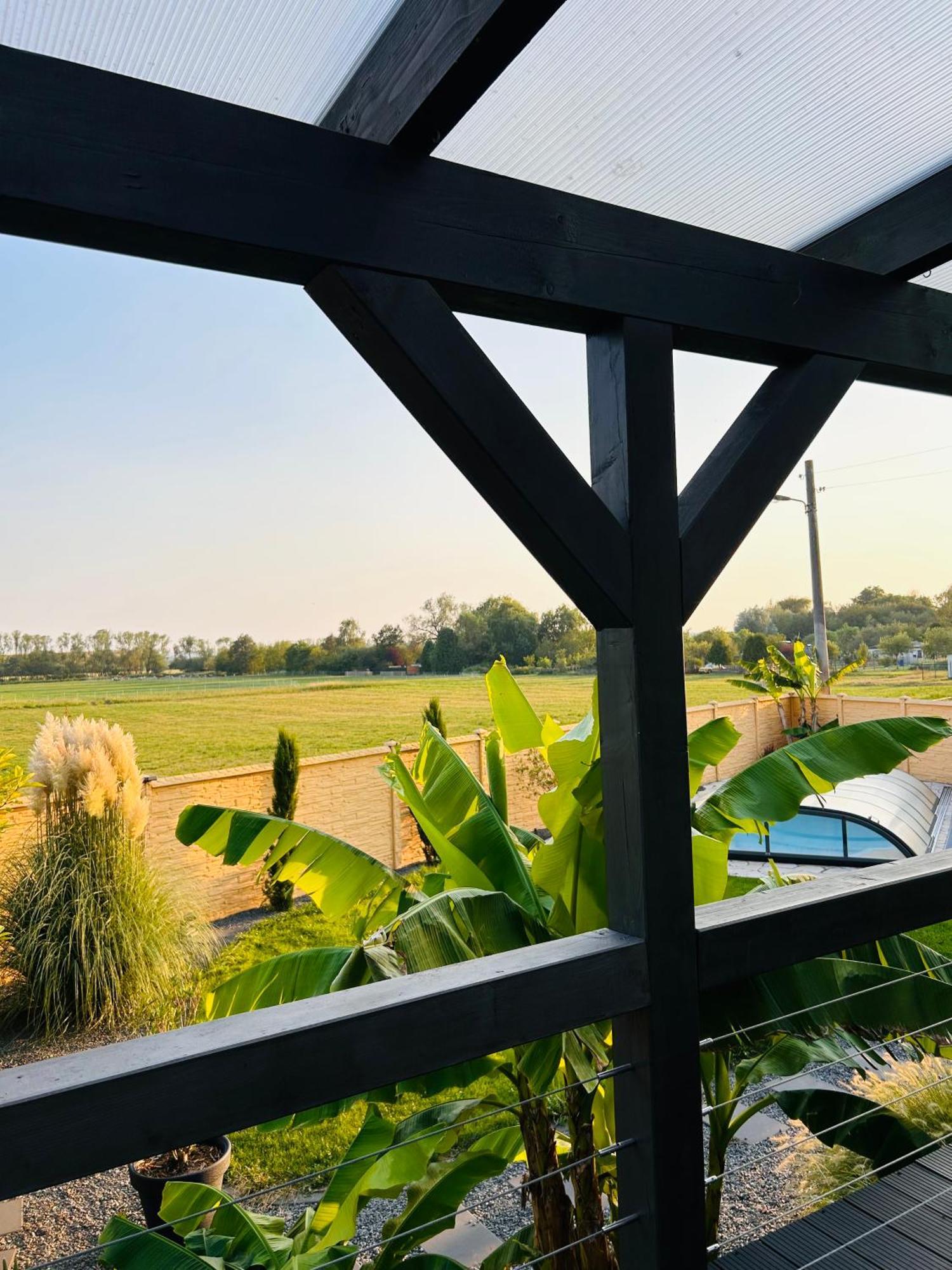 Pool, Sauna Und Blick Ins Gruene Wittenberg Exterior foto